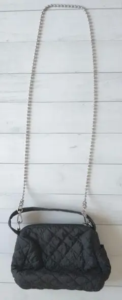 CIAOPANIC TYPY キルティング ワンハンドルミニショルダー　ブラックのサムネイル