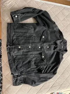 ブラック デニムジャケット