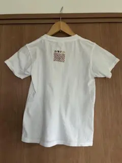 Printstar Tシャツ 140サイズ 安野光雅氏 キルトのおふとん白地のサムネイル