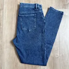 UNIQLO ユニクロ　レディース　ウルトラストレッチ　レギンスパンツ　L 青