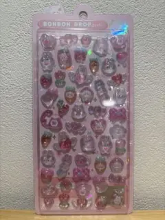 正規品　ボンボンドロップシール オリジナル ピンク　うさぎ　ももいろボンボン