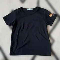 110cm ユニセックス　黒Tシャツ