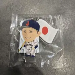 ドジャース オリックスバファローズ アクリルスタンド 山本由伸 背番号