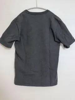 ダークグレー 半袖Tシャツ ポケット付き
