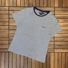 POLO RALPH LAUREN ボーダー 半袖 ポケット Tシャツ ポケT