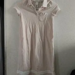 H&M 薄いピンク 半袖ワンピース 134-140