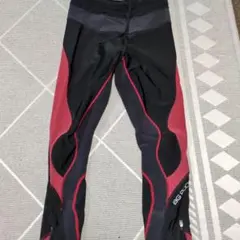 ミズノコンプレッション BG8000 ブラック/レッド タイツ