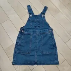 【UNIQLO】 デニムジャンバースカート
