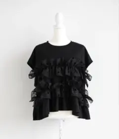 Myu♥新品未使用 フラワーブーケドットTシャツのサムネイル