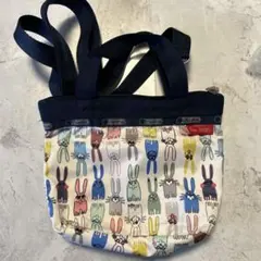 LeSportsac ウサギデザイン ショルダーバッグ