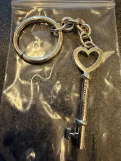 ティファニー　シルバー925 キーホルダー　鍵モチーフ　チャーム
