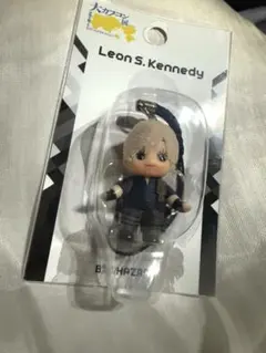 【大カプコン展】レオン・S・ケネディ キューピー ストラップ フィギュア
