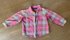 Ralph Lauren 長袖ネルシャツ 100