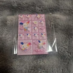 サンリオキャラクターズトレーディングミニタイルシール　ウサハナ
