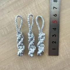 【ハンドメイド】ジッパータブ#102（パラコード2mm）