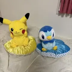 ピカチュウ ポッチャマ ぬいぐるみ 本体 約30cm2枚セット 一番くじ