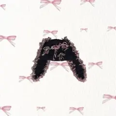 値下げ❣️ うさ耳ビーニー　ニット帽　クロシェハット