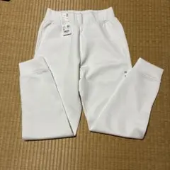 UNIQLO XS 00 White ストレッチドライスウェットパンツ