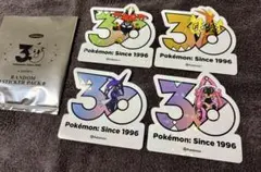 ポケモン 30周年 ステッカー オドリドリ ぱちぱちスタイル 韓国 メガ