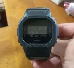 CASIO G-SHOCK 5600B ブラック デジタル腕時計