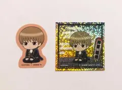 銀魂 まちぼうけステッカー 沖田総悟 2枚セット