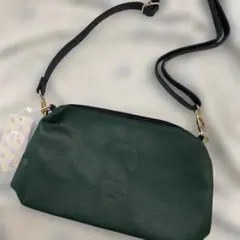 D. KELLY ダークグリーン ショルダーバッグ