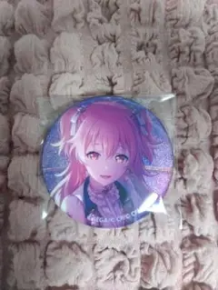 プロセカ　桃井愛莉　モモジャン　グリ缶　グリッター缶バッジ　チームメイト