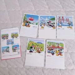 ディズニー 絵入りハガキ in 東海 ポストカードセット