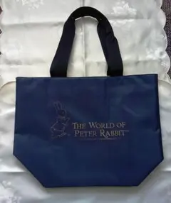 三菱信託銀行ノベルティ ピーターラビットのトートバック そこそこ大きめ 送料込