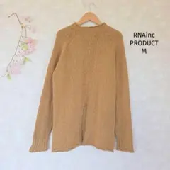RNAinc PRODUCT ニット セーター【M】黄土色 長袖 レディースのサムネイル