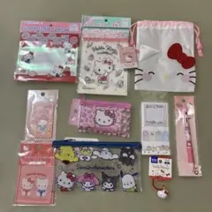②ハローキティグッズ10点セット
