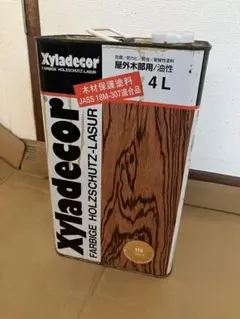 キシラデコール115 スプルース屋外木部用 油性塗料　缶含め重量3.5kくらい