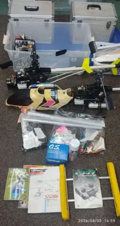 HIROBO Shuttle RCヘリコプター 2機ジャンク引き取り限定 - メルカリ