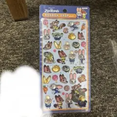 ズートピアボンボンドロップシール