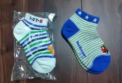 ☆新品未使用☆　ホットビスケッツ　キッズソックス　15-17cm