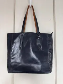 Guess ゲス 本革 レザー ショルダー トートバッグ 黒 高島屋 - メルカリ