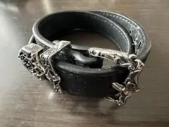 【新品未使用】DOUBLE RL レザーブレスレットジャックウォーカー 真鍮銀 新品未使用】DOUBLE RL レザーブレスレットジャックウォーカー 真鍮銀