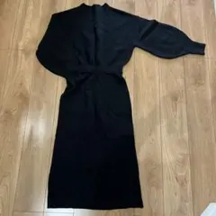 AZUL by MOUSSY ニットロングワンピース