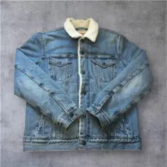 LEVI’S ボアジャケットMサイズ デニムジャケット シェルパ 古着