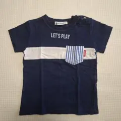 Donkey Jossy 半袖Tシャツ ネイビー 90cmのサムネイル