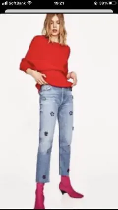 ドルマンスリーブ ニット