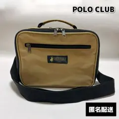 ポロクラブ ショルダーバッグ ベージュ系 肩掛け ポケット アウトドア 旅行のサムネイル