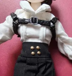 シチリアの追憶　胸部ハーネス　ベルト　黒　オビツ　ねんどろいどどーる