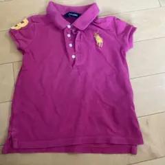LPH LAUREN ピンク ポロシャツ 4/4T