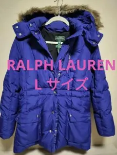 美品★ラルフローレンRALPH LAURENファー付きダウンジャケット Ｌサイズのサムネイル
