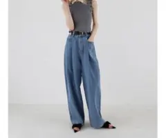 りい 様専AKTE ルーズフィットデニムパンツ2 - メルカリ