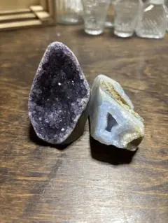 アメジスト　ブルーレースアゲート　原石　まとめ売り　セール