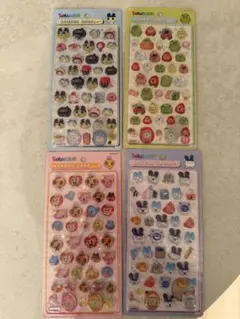 【正規品】ボンボンドロップシール　たまごっち　4枚セット　コンプリート