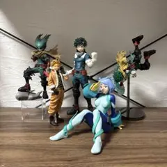 僕のヒーローアカデミア 一番くじ プライズ フィギュア5体セット
