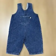 韓国子供服　minirobe デニムオーバーオール　L